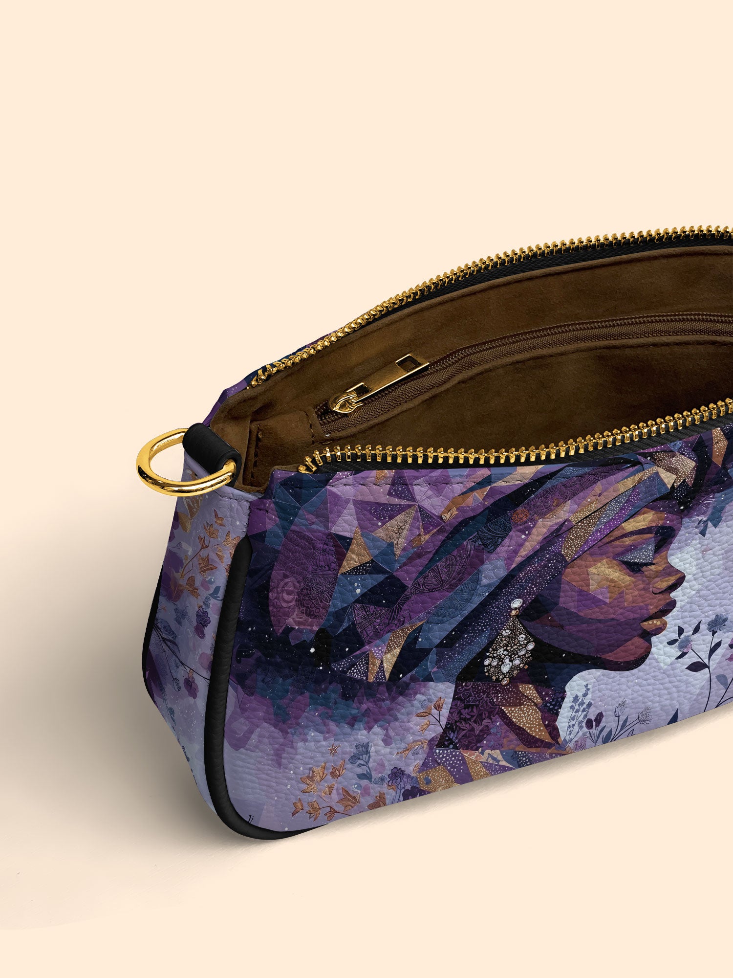 Purple Radiance Classic Zip Pochette QR0TD085