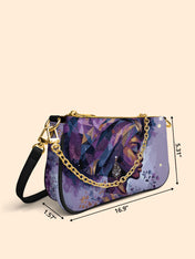 Purple Radiance Classic Zip Pochette QR0TD085