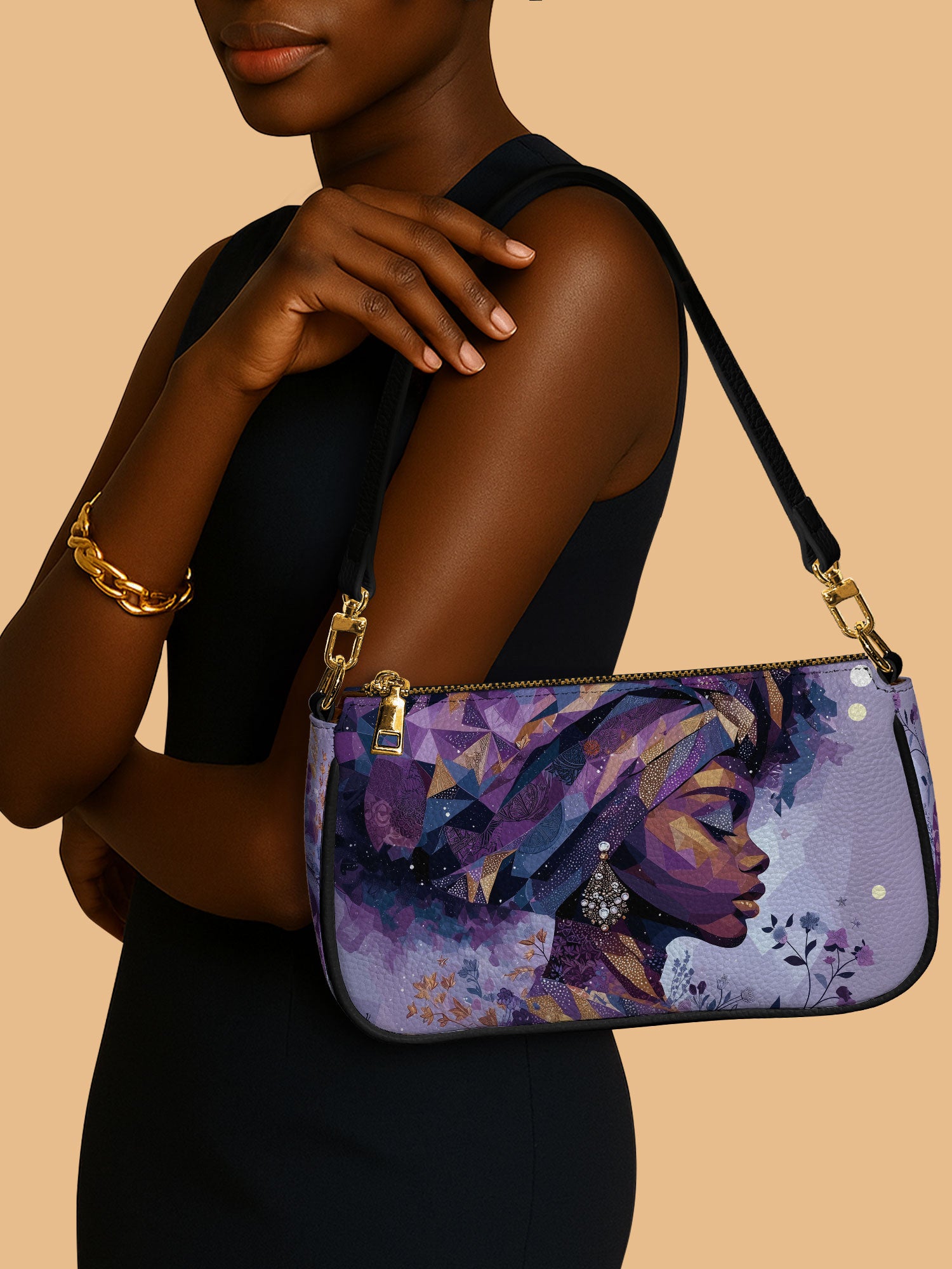 Purple Radiance Classic Zip Pochette QR0TD085