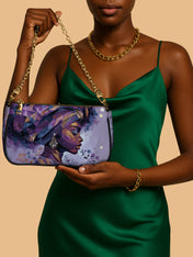Purple Radiance Classic Zip Pochette QR0TD085