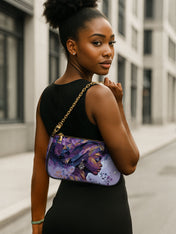 Purple Radiance Classic Zip Pochette QR0TD085