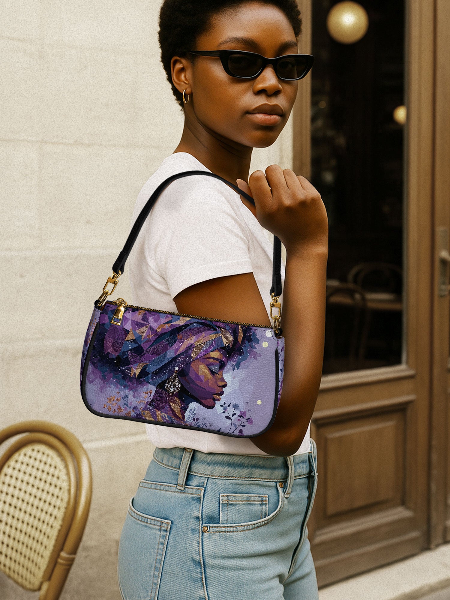 Purple Radiance Classic Zip Pochette QR0TD085