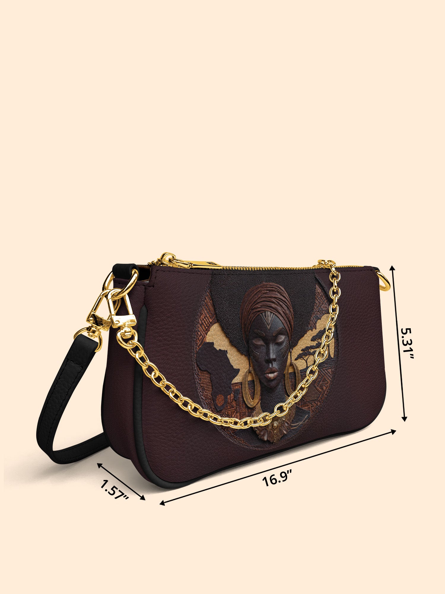 Africa's Soul Classic Zip Pochette QR0TD083