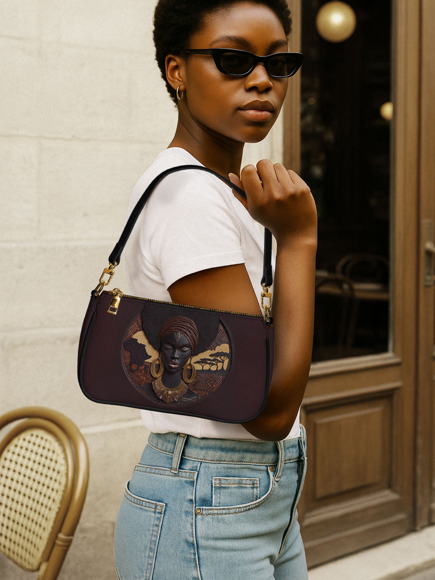 Africa's Soul Classic Zip Pochette QR0TD083