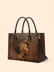 Afro-Elegance Premium Leather Handbag QR0HH022