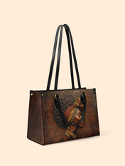 Afro-Elegance Premium Leather Handbag QR0HH022