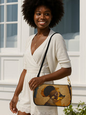 African Tribe Woman Classic Zip Pochette QR0HH028