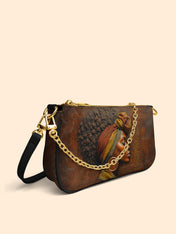 Afro-Elegance Classic Zip Pochette QR0HH027