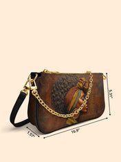 Afro-Elegance Classic Zip Pochette QR0HH027