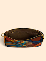 Woman in Headwrap Classic Zip Pochette QR0HH026