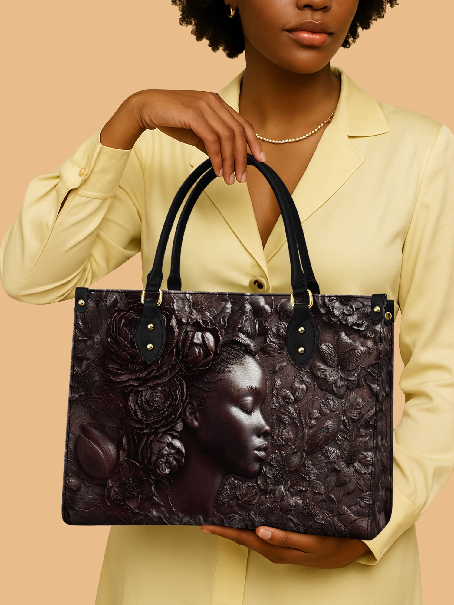 Florissant Grace Premium Leather Handbag QR0XD185