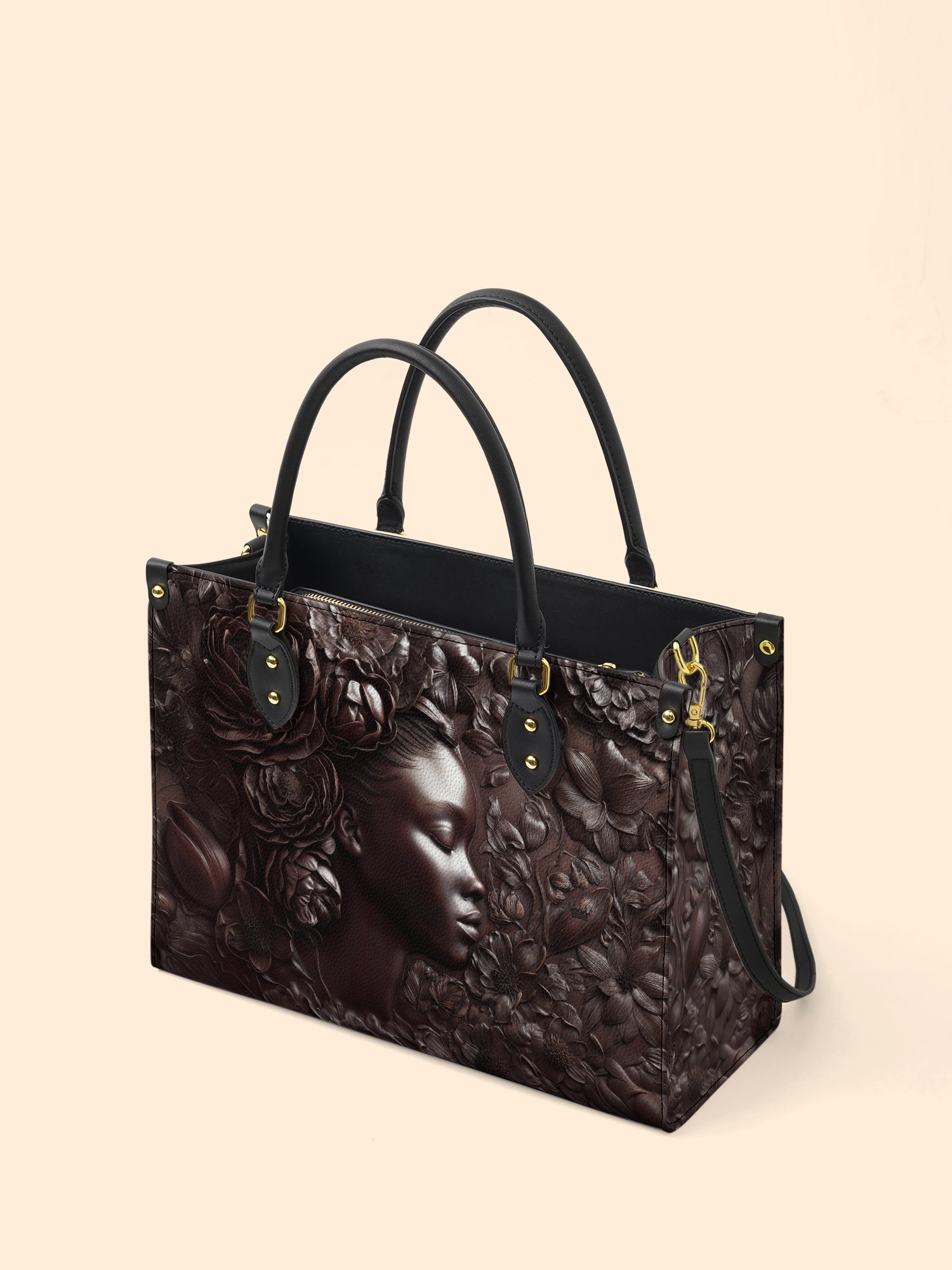 Florissant Grace Premium Leather Handbag QR0XD185