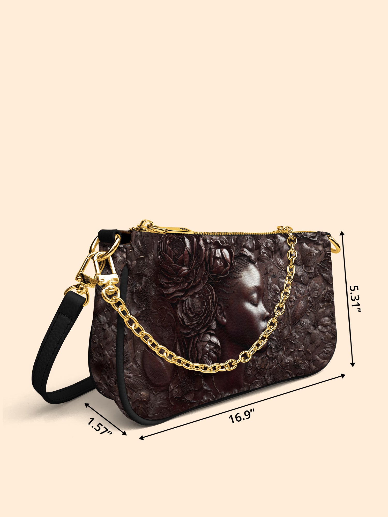 Florissant Grace Classic Zip Pochette QR0XD187