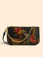 Floral Grace Classic Zip Pochette QR0XD188