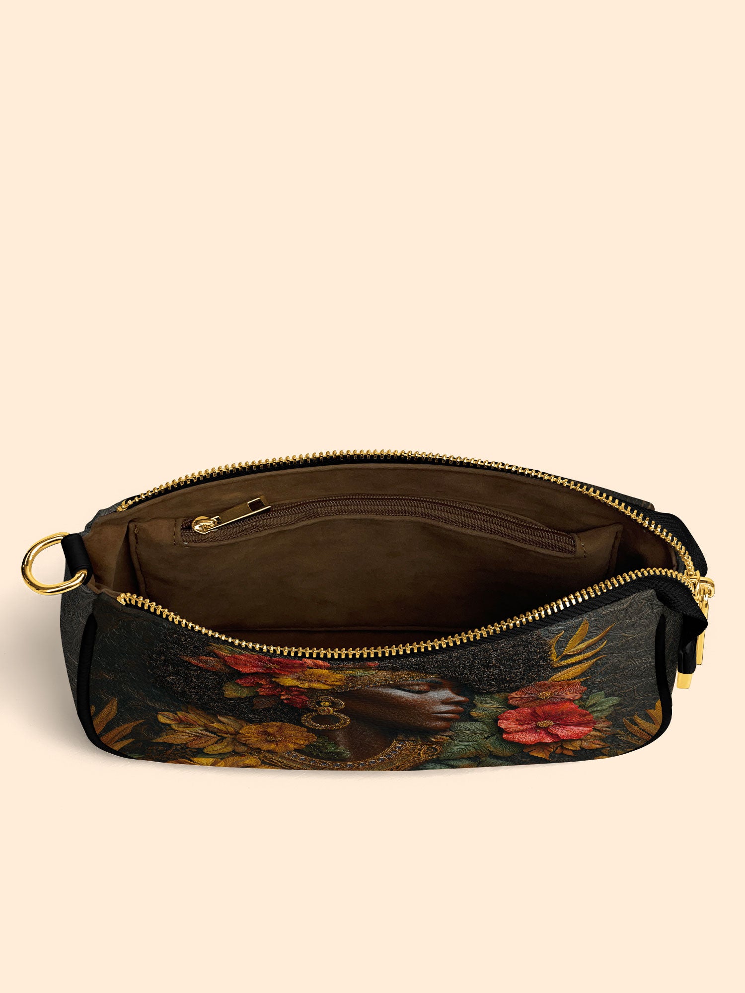 Floral Grace Classic Zip Pochette QR0XD188