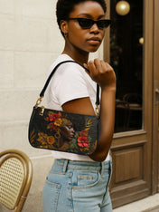 Floral Grace Classic Zip Pochette QR0XD188