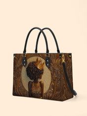 Coiled Glory Premium Leather Handbag QR0XD197