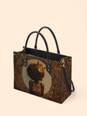 Coiled Glory Premium Leather Handbag QR0XD197