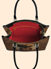 Coiled Glory Premium Leather Handbag QR0XD197