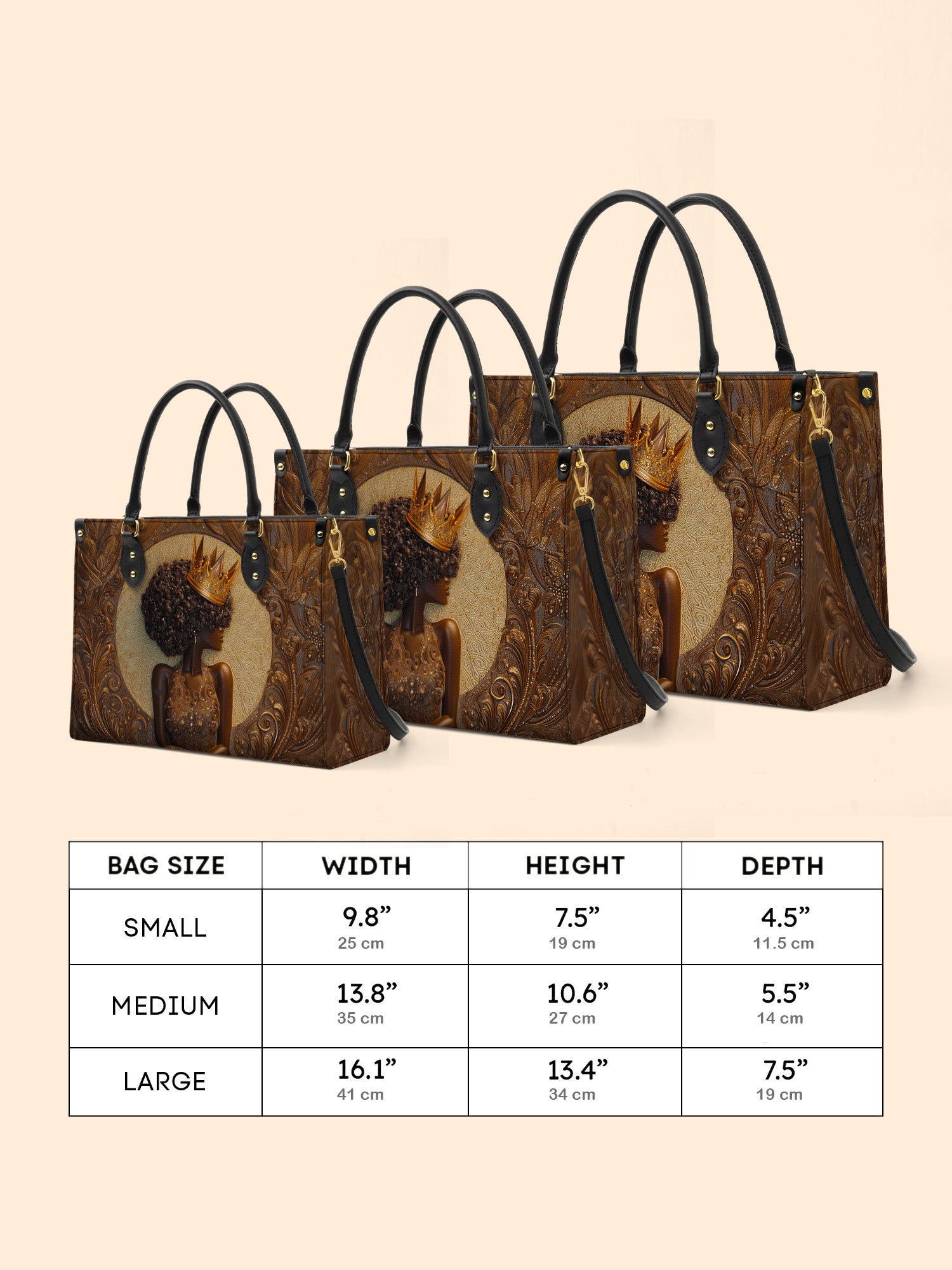 Coiled Glory Premium Leather Handbag QR0XD197