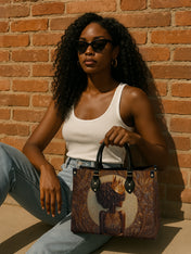 Coiled Glory Premium Leather Handbag QR0XD197