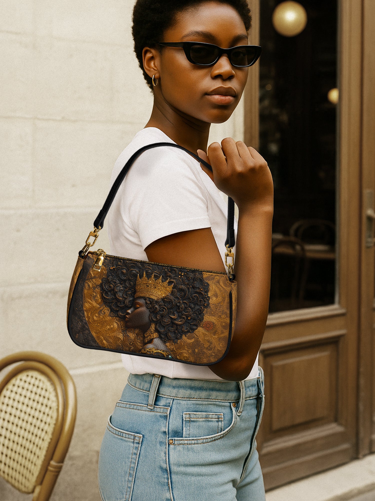 Melanin Spell Classic Zip Pochette QR0XD194