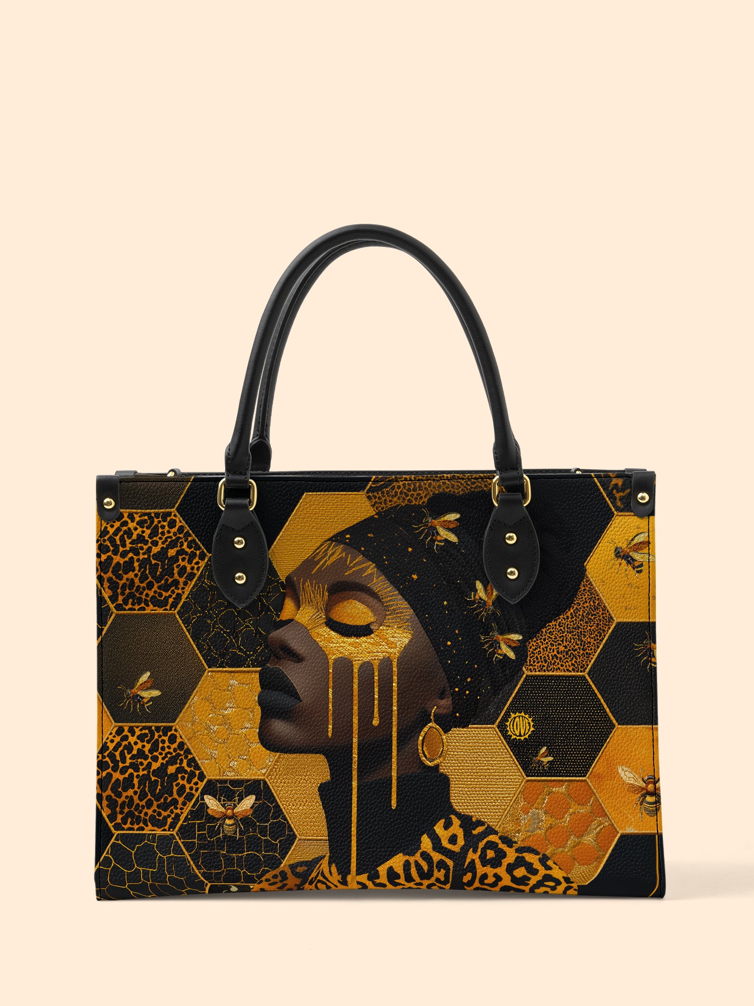 Queen Bee Premium Leather Handbag QR0XD201