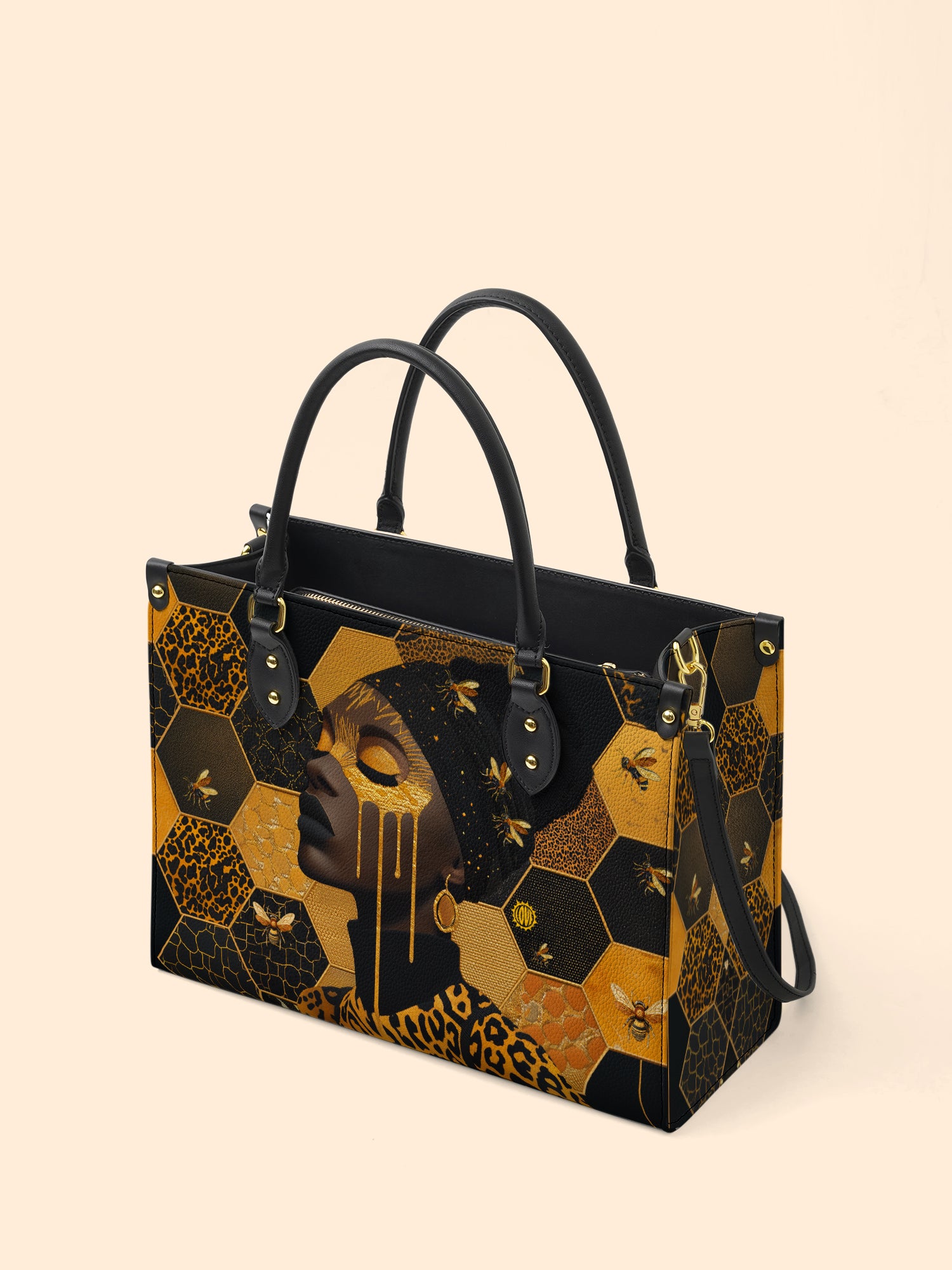 Queen Bee Premium Leather Handbag QR0XD201