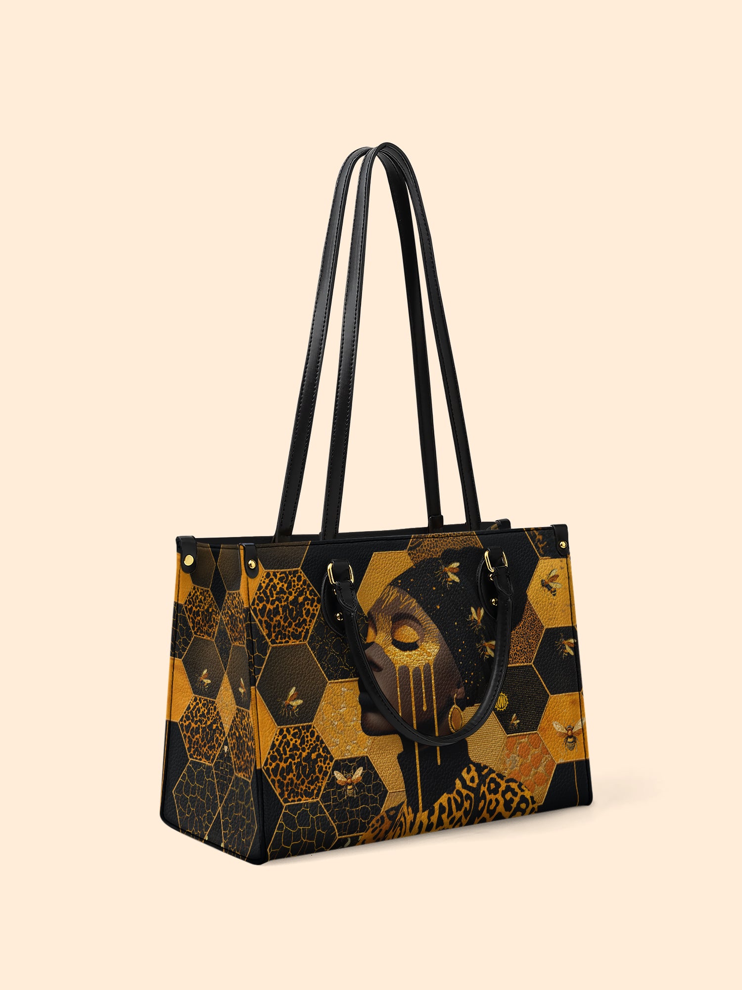 Queen Bee Premium Leather Handbag QR0XD201