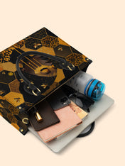 Queen Bee Premium Leather Handbag QR0XD201