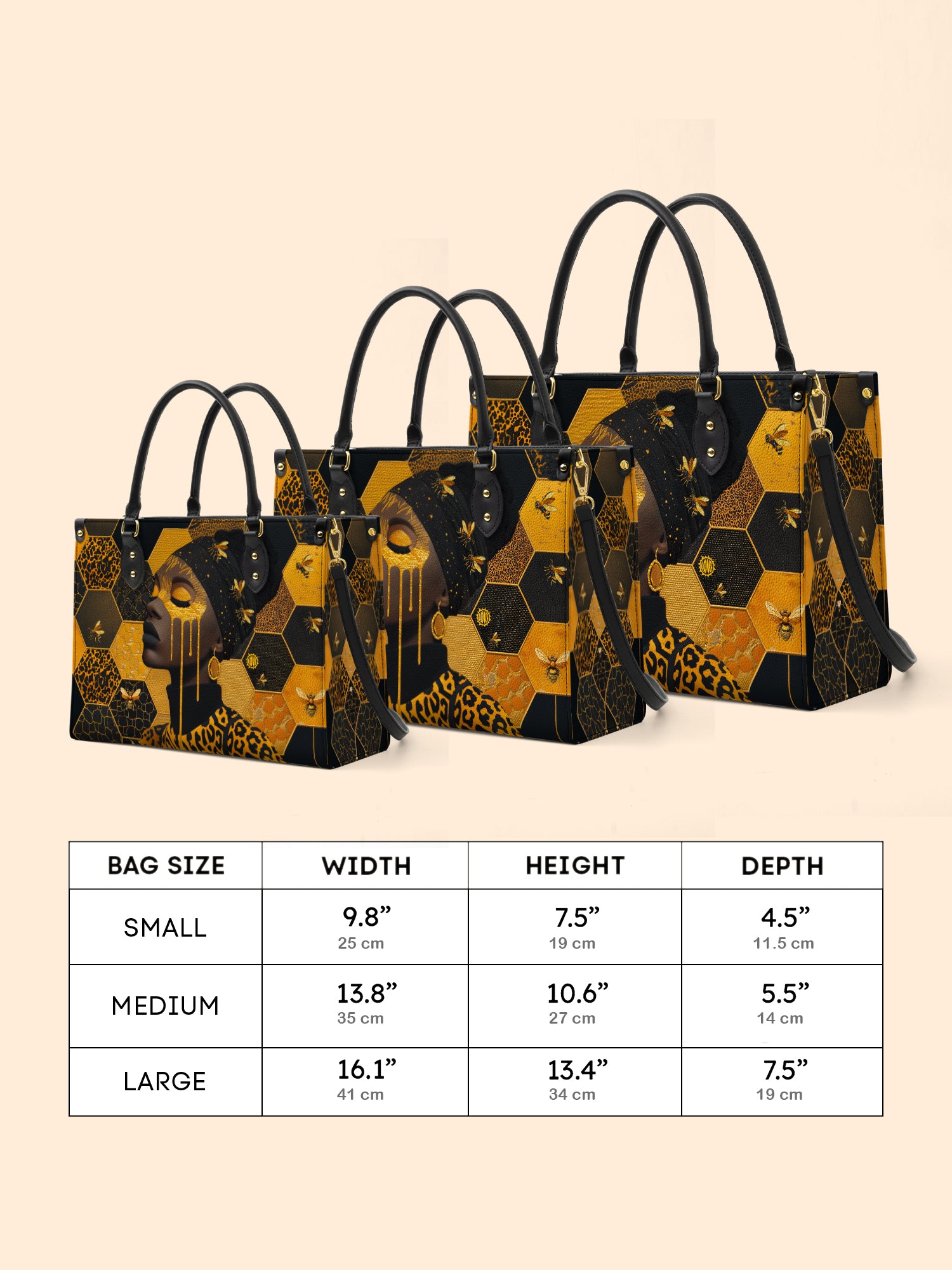 Queen Bee Premium Leather Handbag QR0XD201