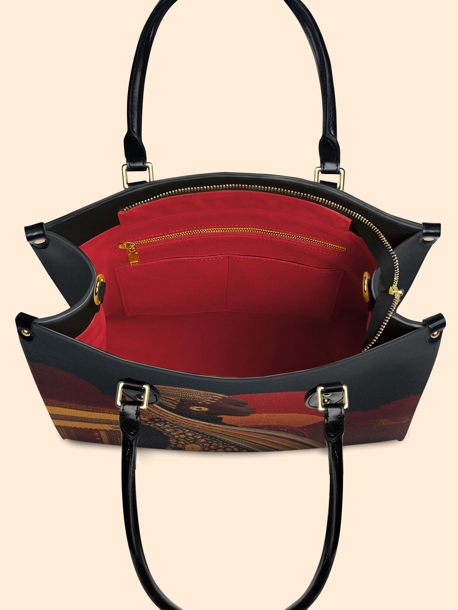 Sunthreaded Premium Leather Handbag QR0XD210