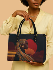 Sunthreaded Premium Leather Handbag QR0XD210