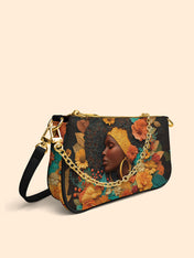 Crowned In Bloom Classic Zip Pochette QR0XD205