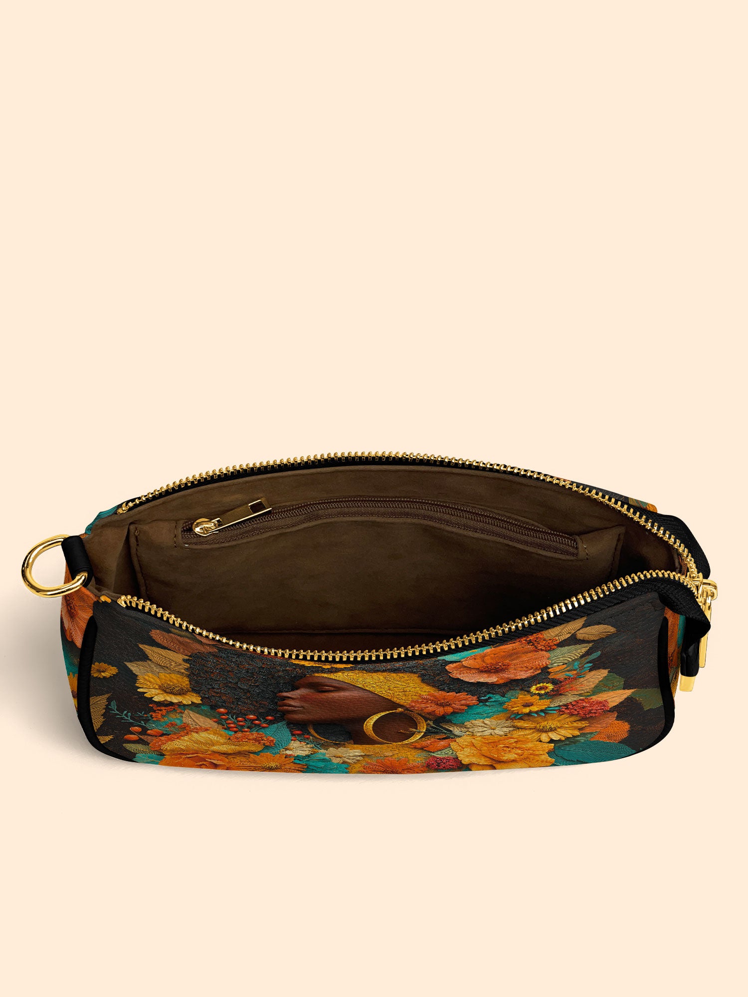 Crowned In Bloom Classic Zip Pochette QR0XD205