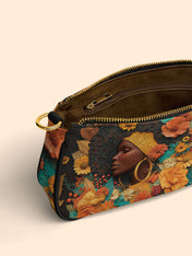 Crowned In Bloom Classic Zip Pochette QR0XD205