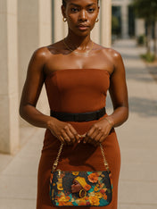 Crowned In Bloom Classic Zip Pochette QR0XD205