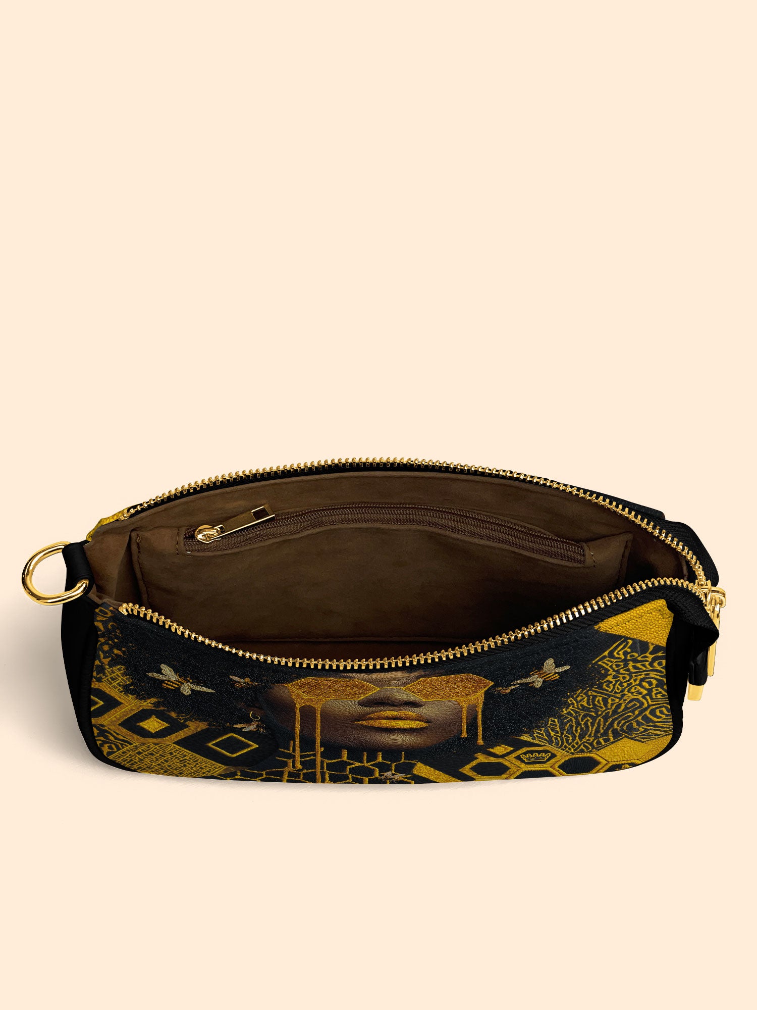 Golden Hive Classic Zip Pochette QR0XD206