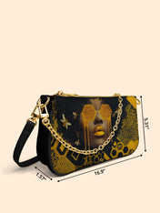 Golden Hive Classic Zip Pochette QR0XD206