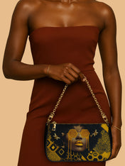 Golden Hive Classic Zip Pochette QR0XD206