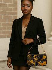 Queen Bee Classic Zip Pochette QR0XD202