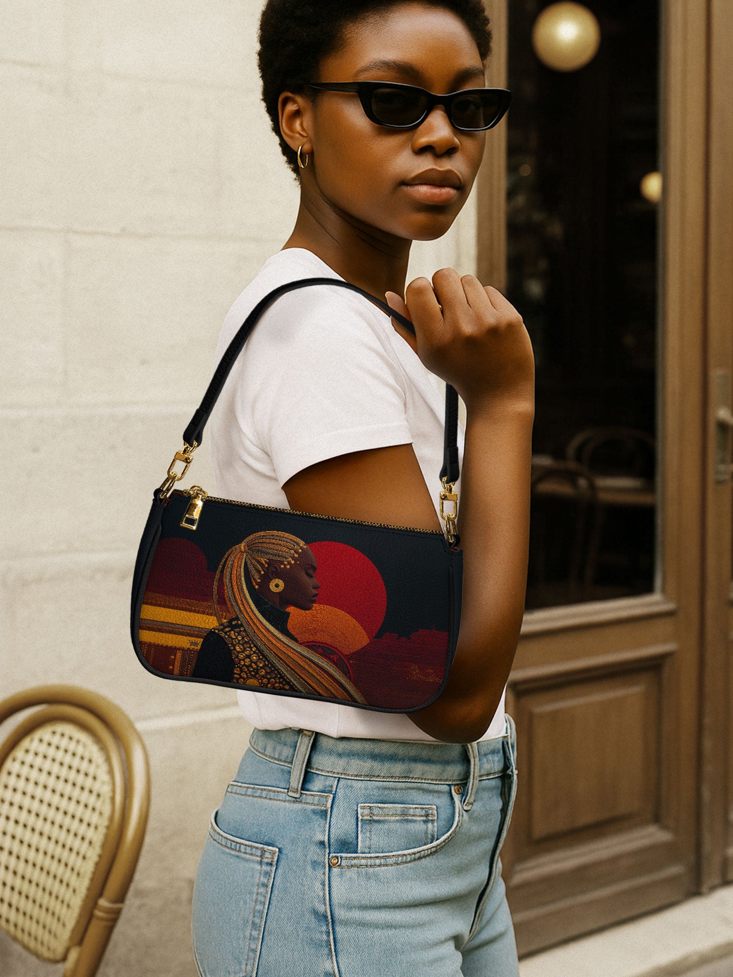 Sunthreaded Classic Zip Pochette QR0XD203