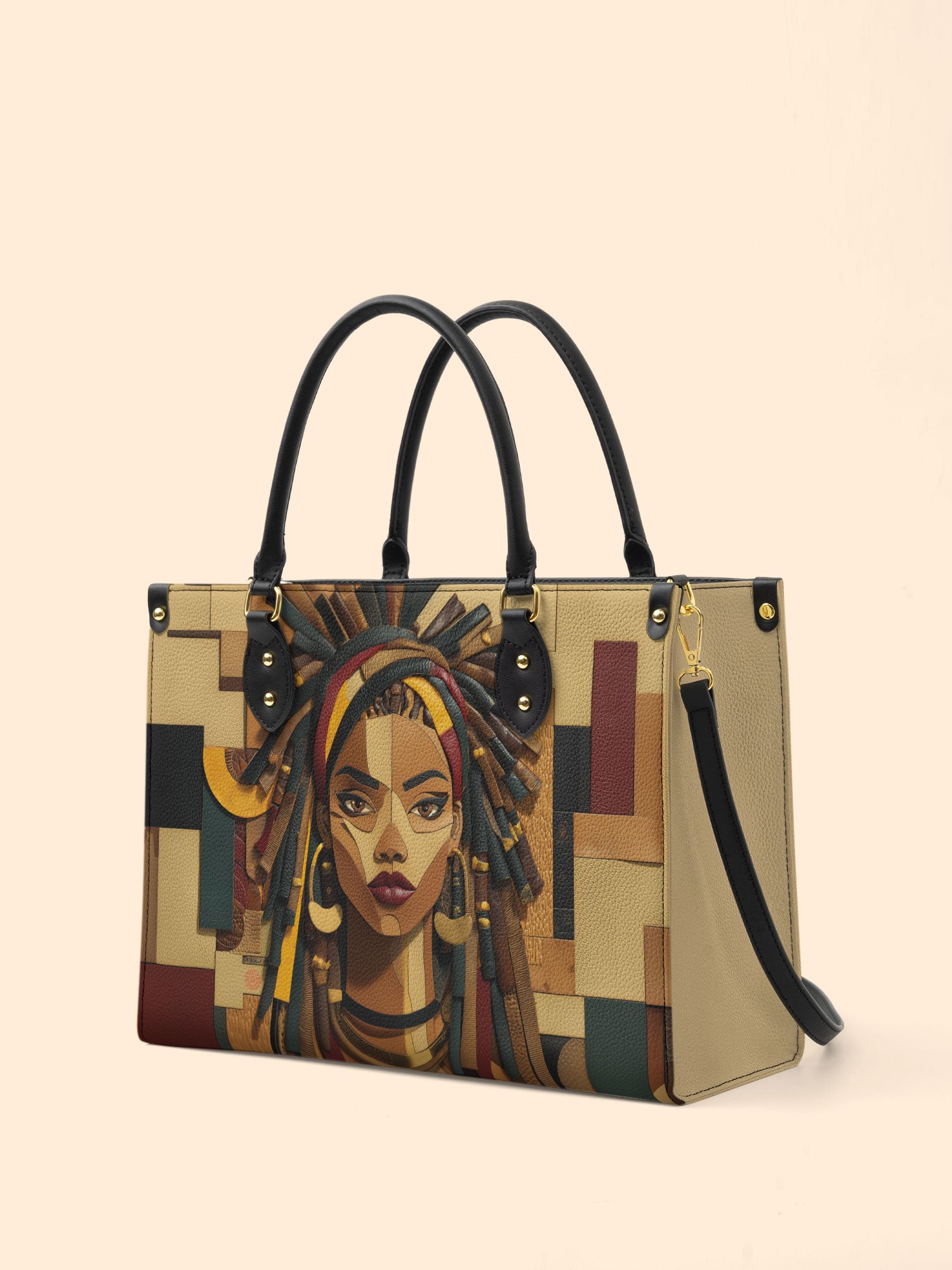 Bold Heritage Premium Leather Handbag QR0TD105