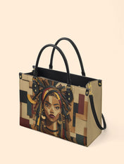Bold Heritage Premium Leather Handbag QR0TD105