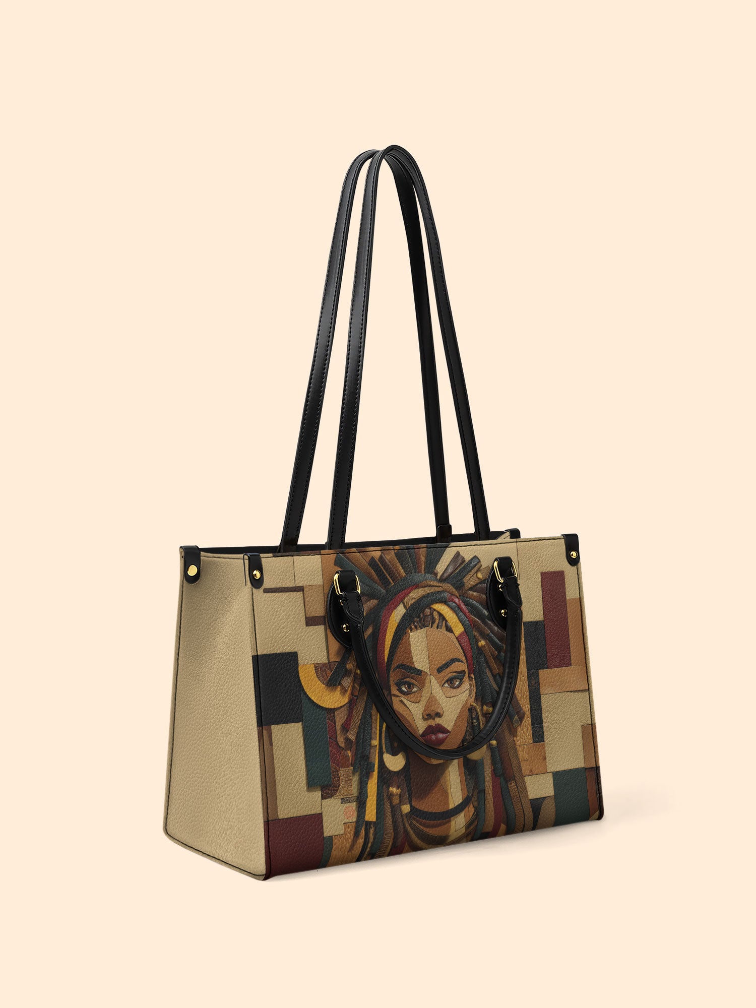 Bold Heritage Premium Leather Handbag QR0TD105