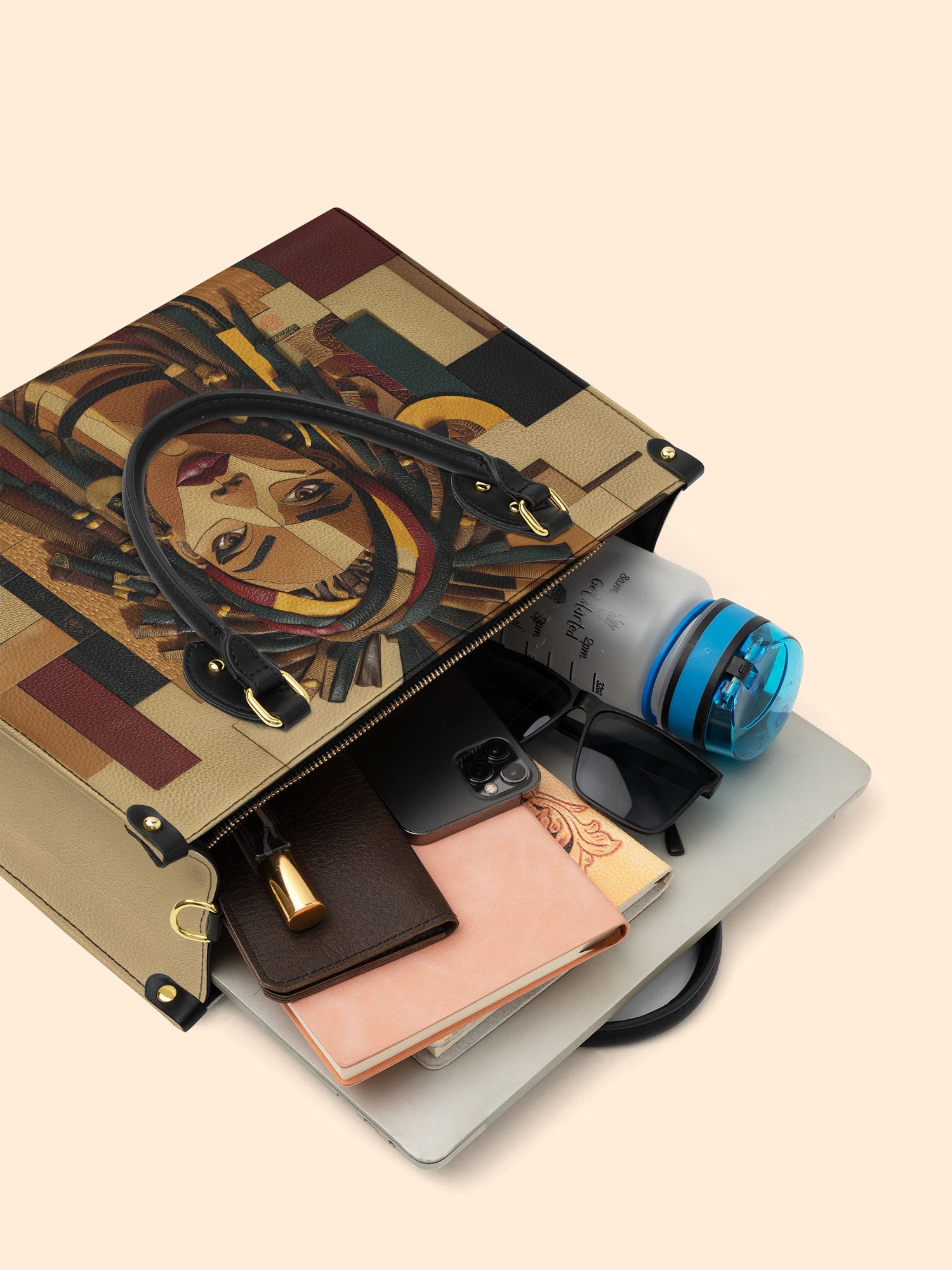 Bold Heritage Premium Leather Handbag QR0TD105