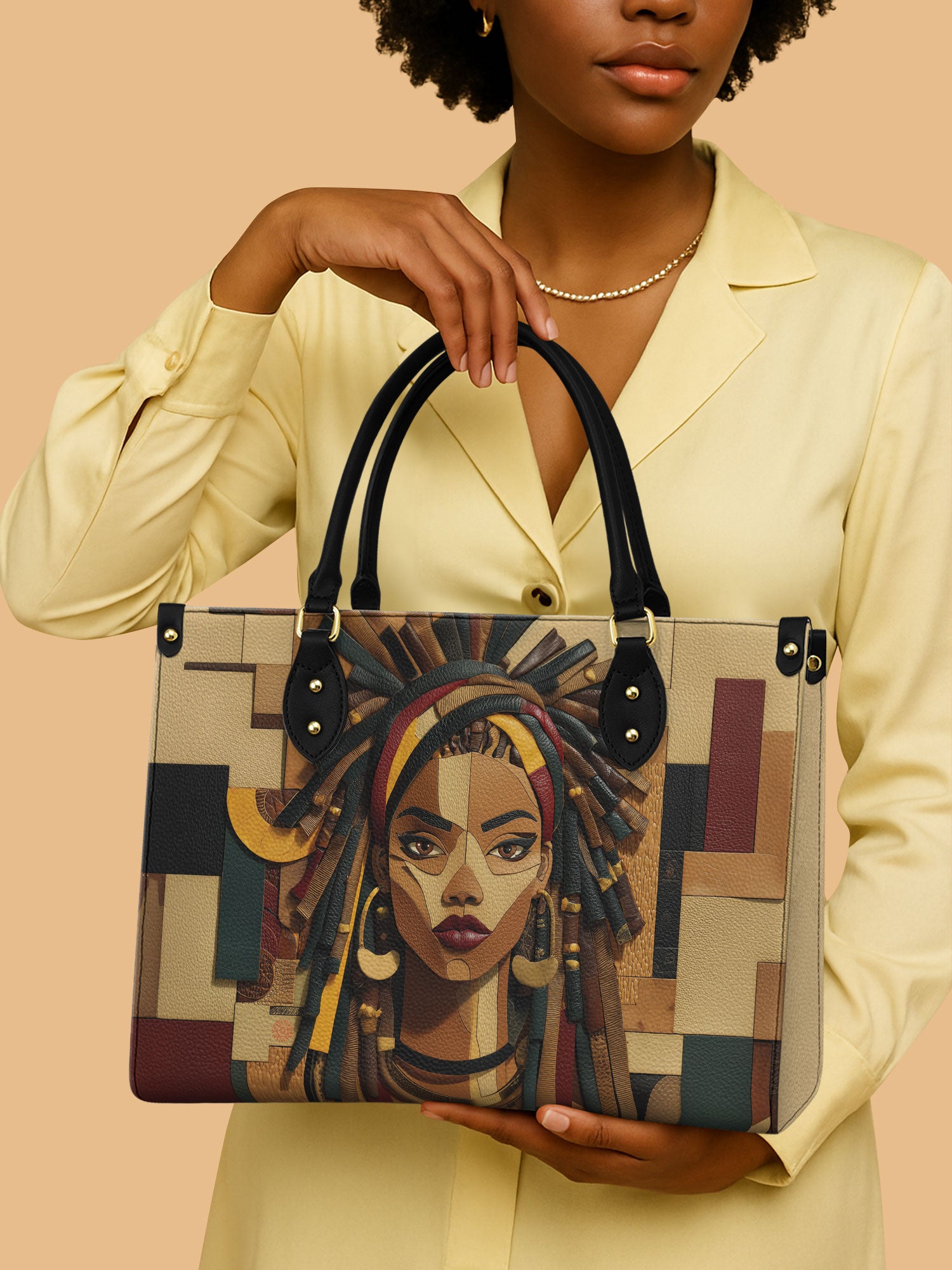 Bold Heritage Premium Leather Handbag QR0TD105