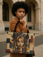 Bold Heritage Premium Leather Handbag QR0TD105