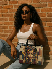 Bold Heritage Premium Leather Handbag QR0TD105