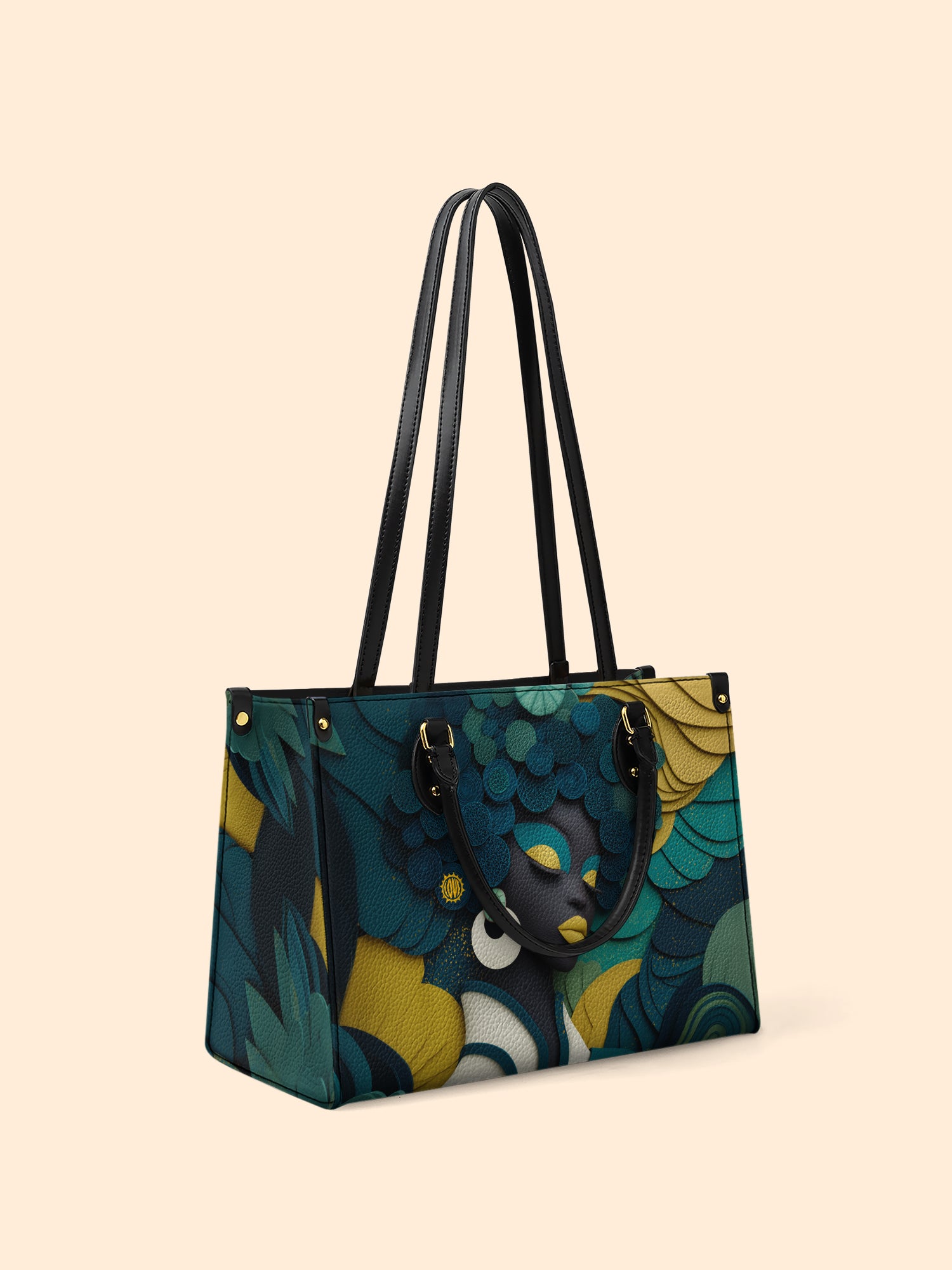 Echo Coil Premium Leather Handbag QR0TD141